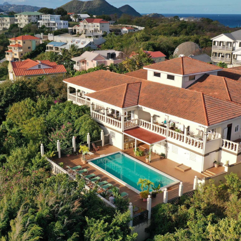 st lucia real estate Ocean View Villa Cap Estate view