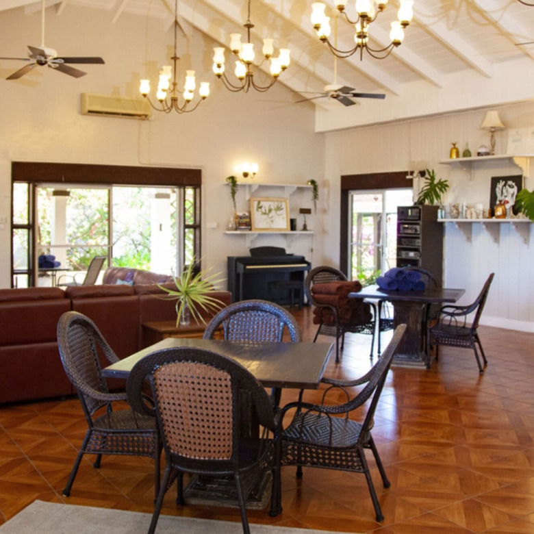 st lucia real estate Ocean View Villa Cap Estate dining