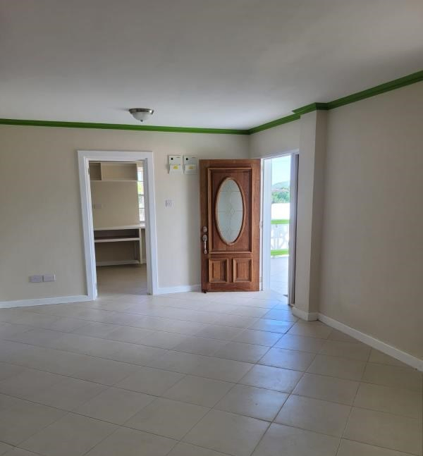 st lucia real estate rentals Unfurnished Apartment For Rent In Monchy living area
