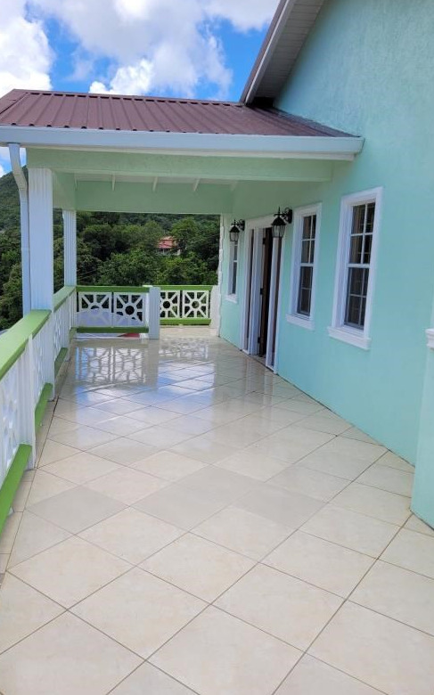 st lucia real estate 3 Bedroom House For Sale in Rodney Heights patio