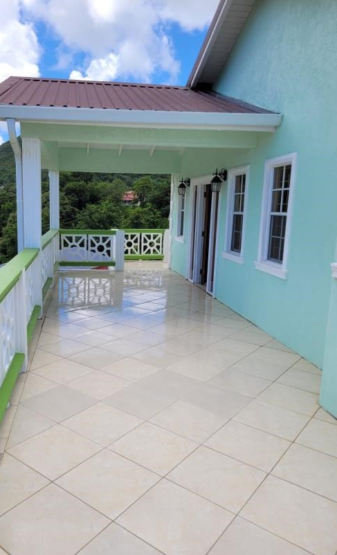 st lucia real estate 3 Bedroom House For Sale in Rodney Heights patio