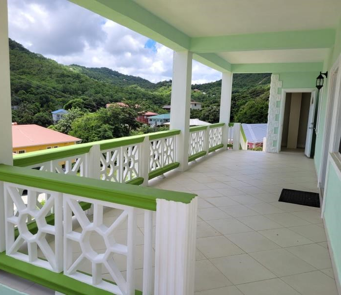 st lucia real estate 3 Bedroom House For Sale in Rodney Heights blacony