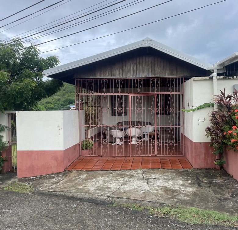Beausejour st lucia house for sale entrance