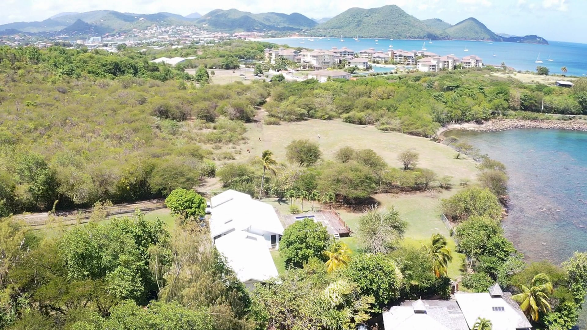 Seaside Villa at Becune Point st lucia