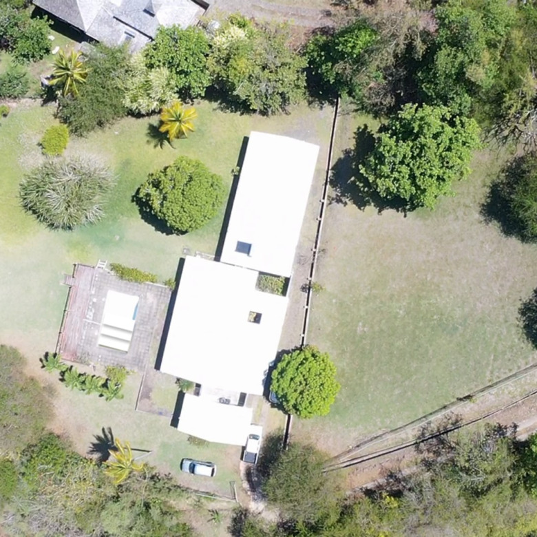 house and land in st lucia garden aerial
