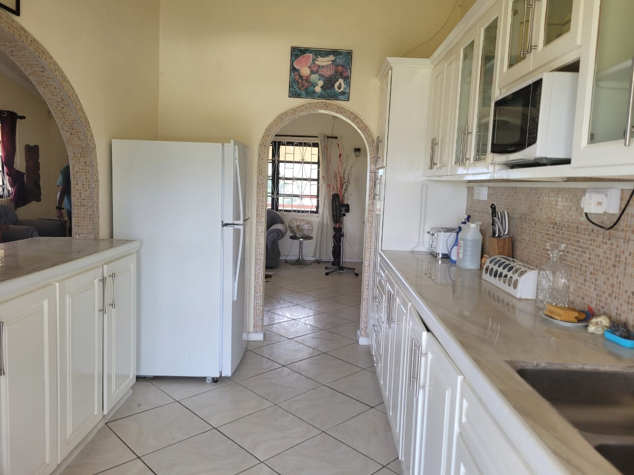 st lucia real estate 3 Bedroom House Close to Gablewoods For Rent kitchen
