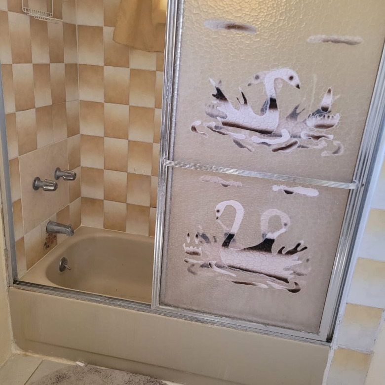st lucia real estate 3 Bedroom House Close to Gablewoods For Rent glass door