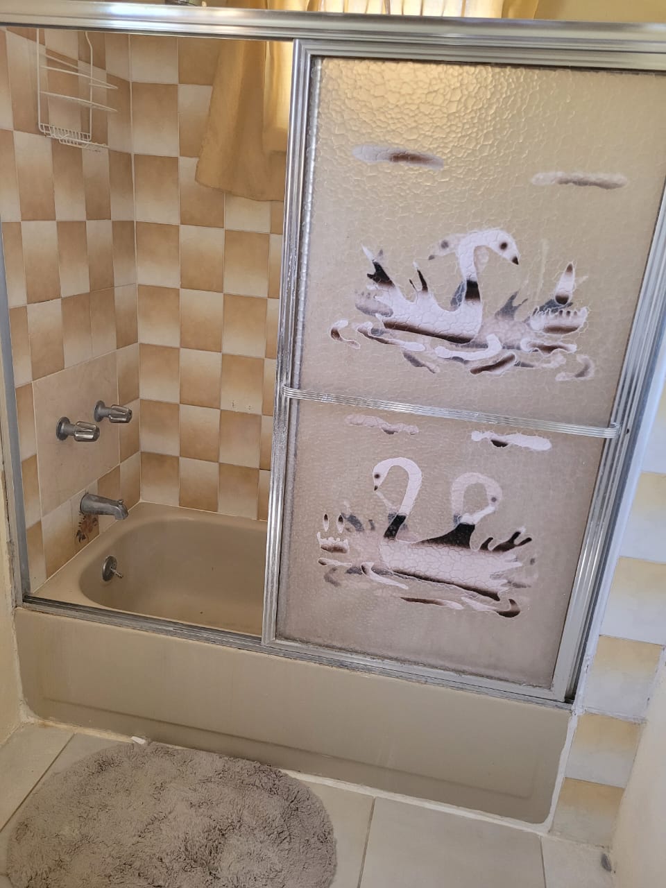 st lucia real estate 3 Bedroom House Close to Gablewoods For Rent glass door