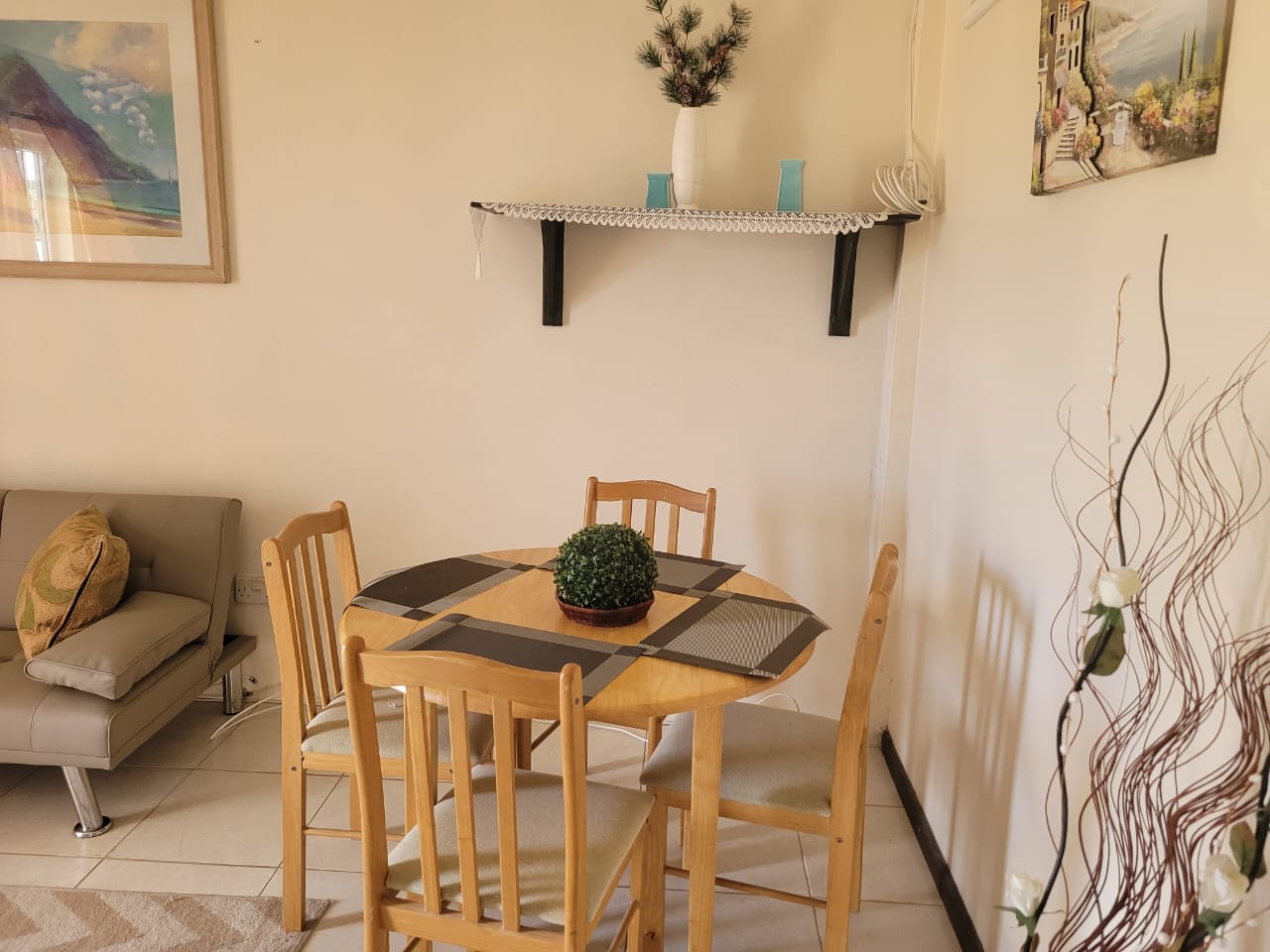 St Lucia real estate Cliff Side Family Home tables