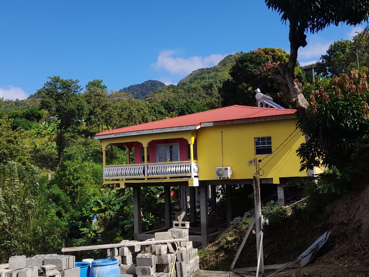 Floral Villa For Sale in Canaries st lucia