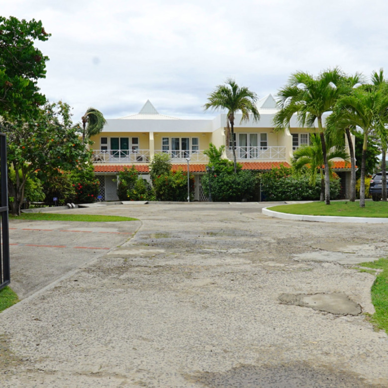 Bayview Townhouse For Sale in Rodney Bay St Lucia real estate entrance