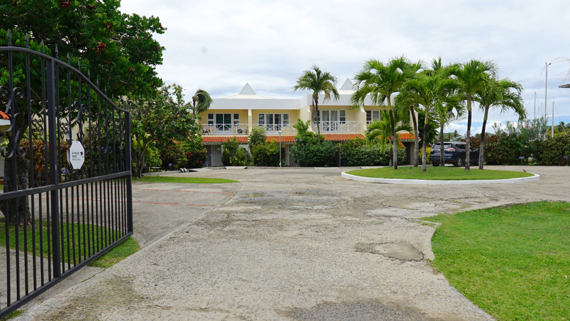 Bayview Townhouse For Sale in Rodney Bay St Lucia real estate entrance