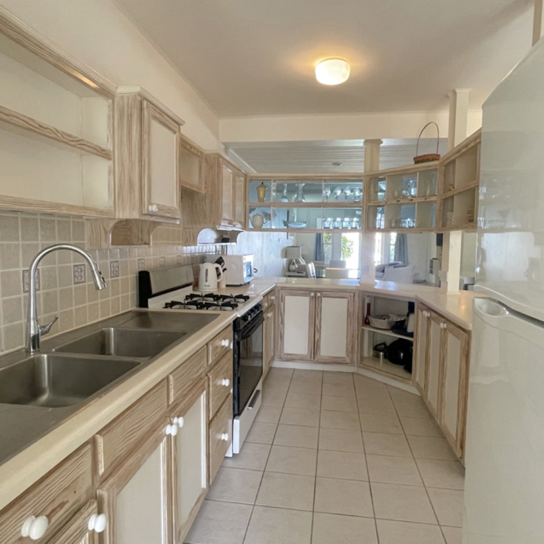 Bayview Townhouse For Sale in Rodney Bay St Lucia real estate kitchen