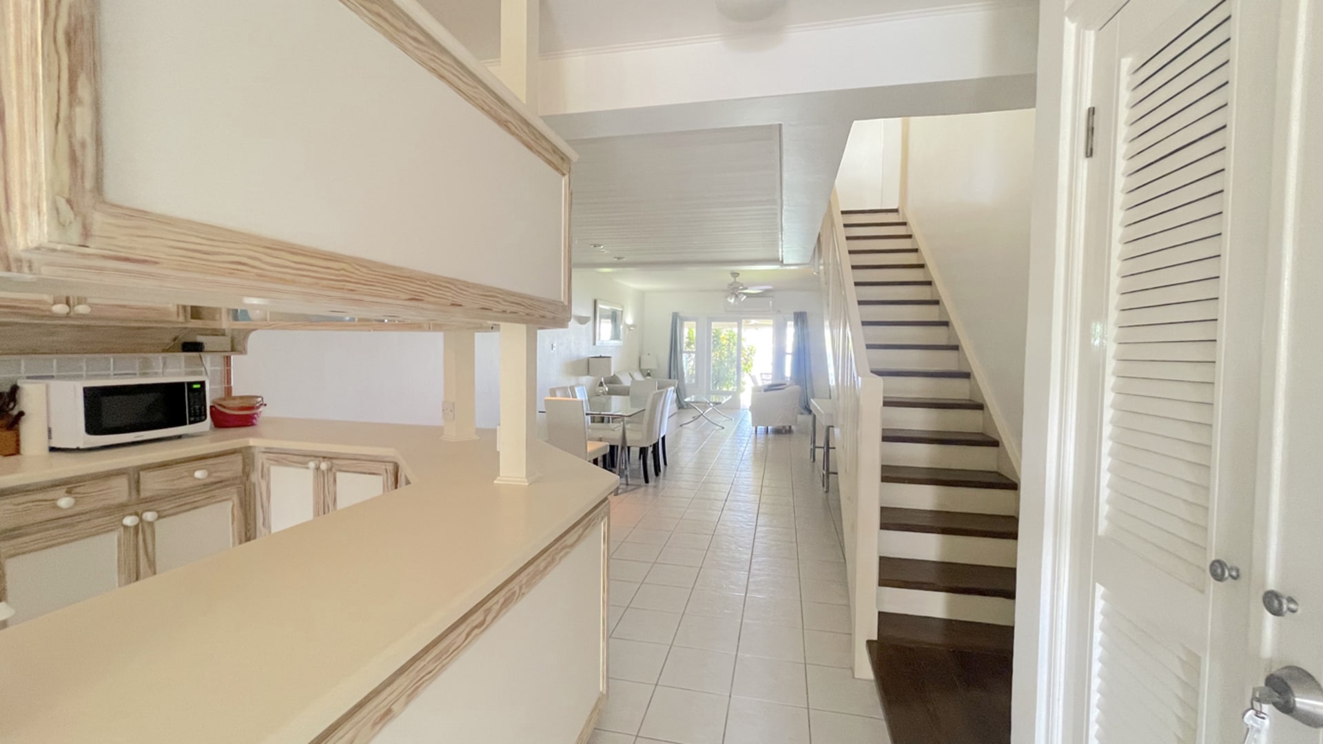 Bayview Townhouse For Sale in Rodney Bay St Lucia steps