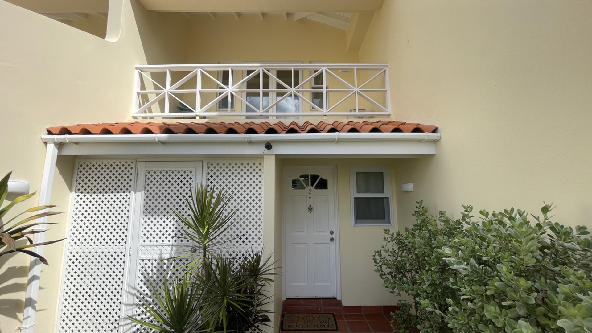 Bayview Townhouse For Sale in Rodney Bay St Lucia real estate entrance