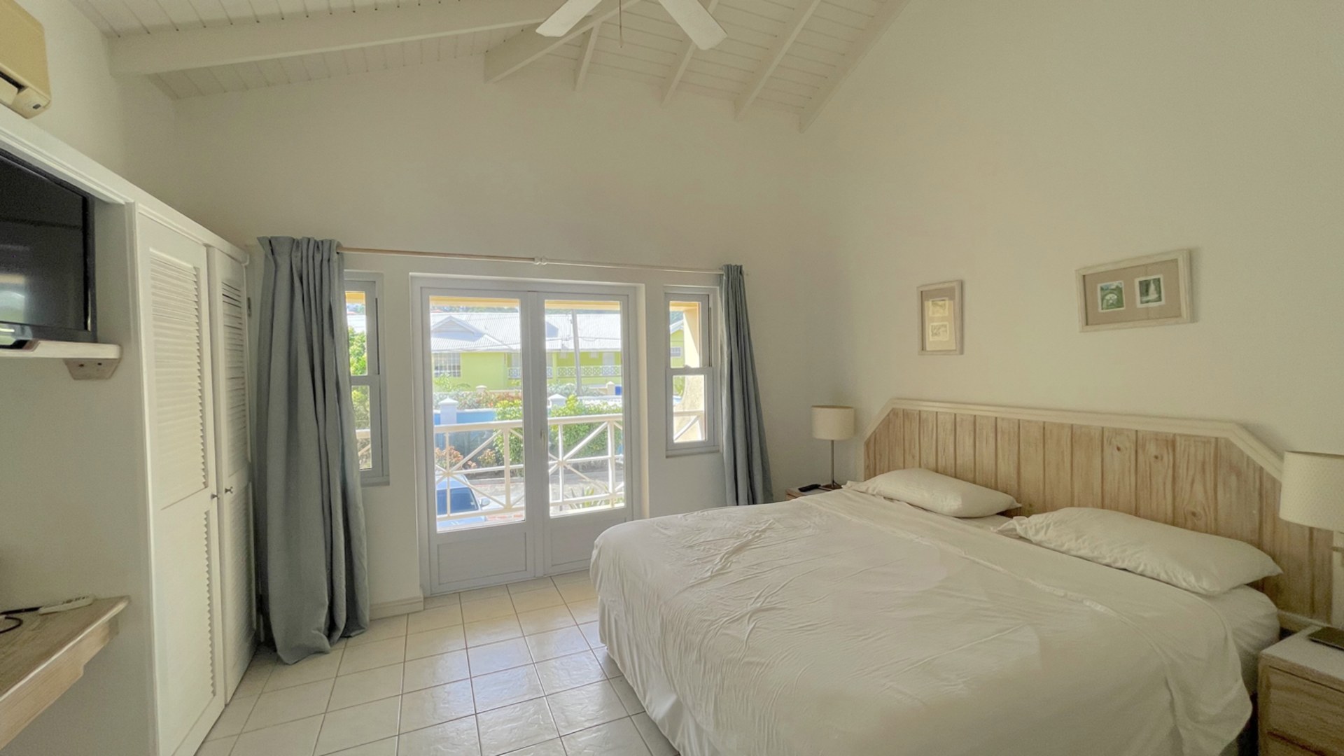Bayview Townhouse For Sale in Rodney Bay St Lucia real estate double bed