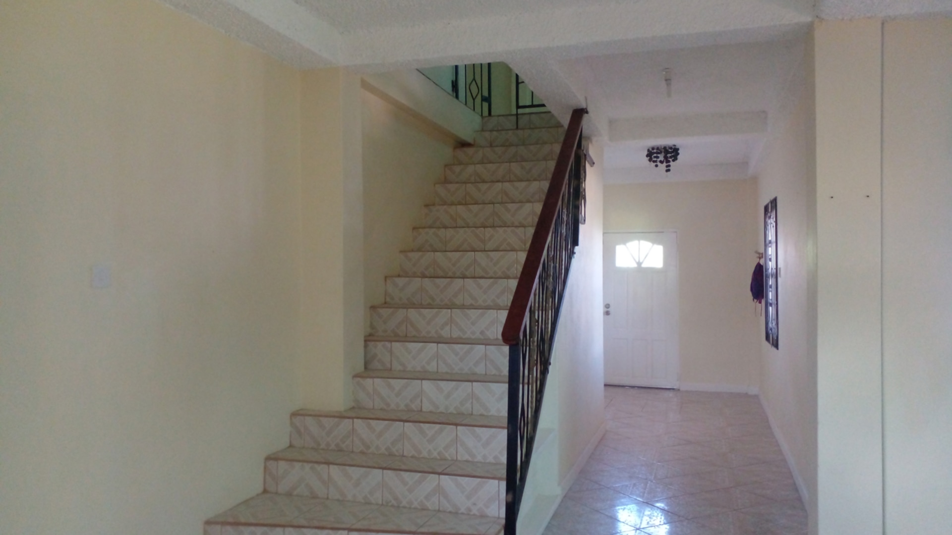 St Lucia real estate BEAUSEJOUR 3-BED HOUSE FOR RENT stairs