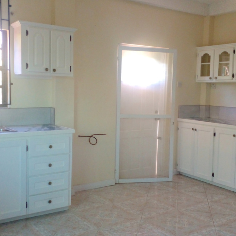 St Lucia real estate BEAUSEJOUR 3-BED HOUSE FOR RENT kitchen