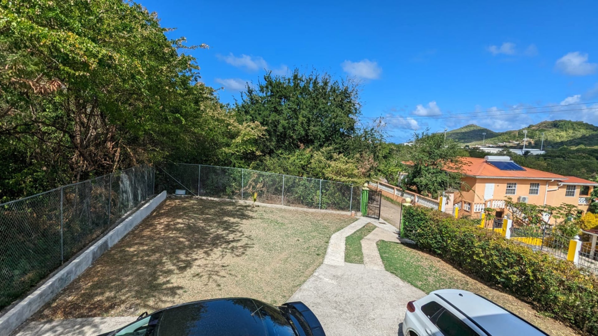BONNE TERRE GARDENS STANDALONE – 3 BED1 St Lucia real estate Bonne Terre Gardens 3 Bedroom House for rent yard