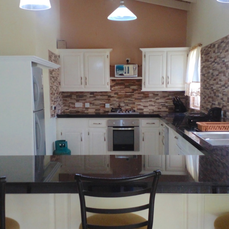 st lucia real estate HIBISCUS 2 AT GATE PARK FOR RENT kitchen