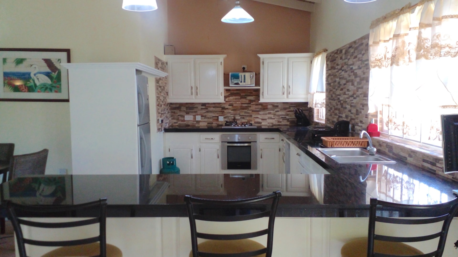 st lucia real estate HIBISCUS 2 AT GATE PARK FOR RENT kitchen