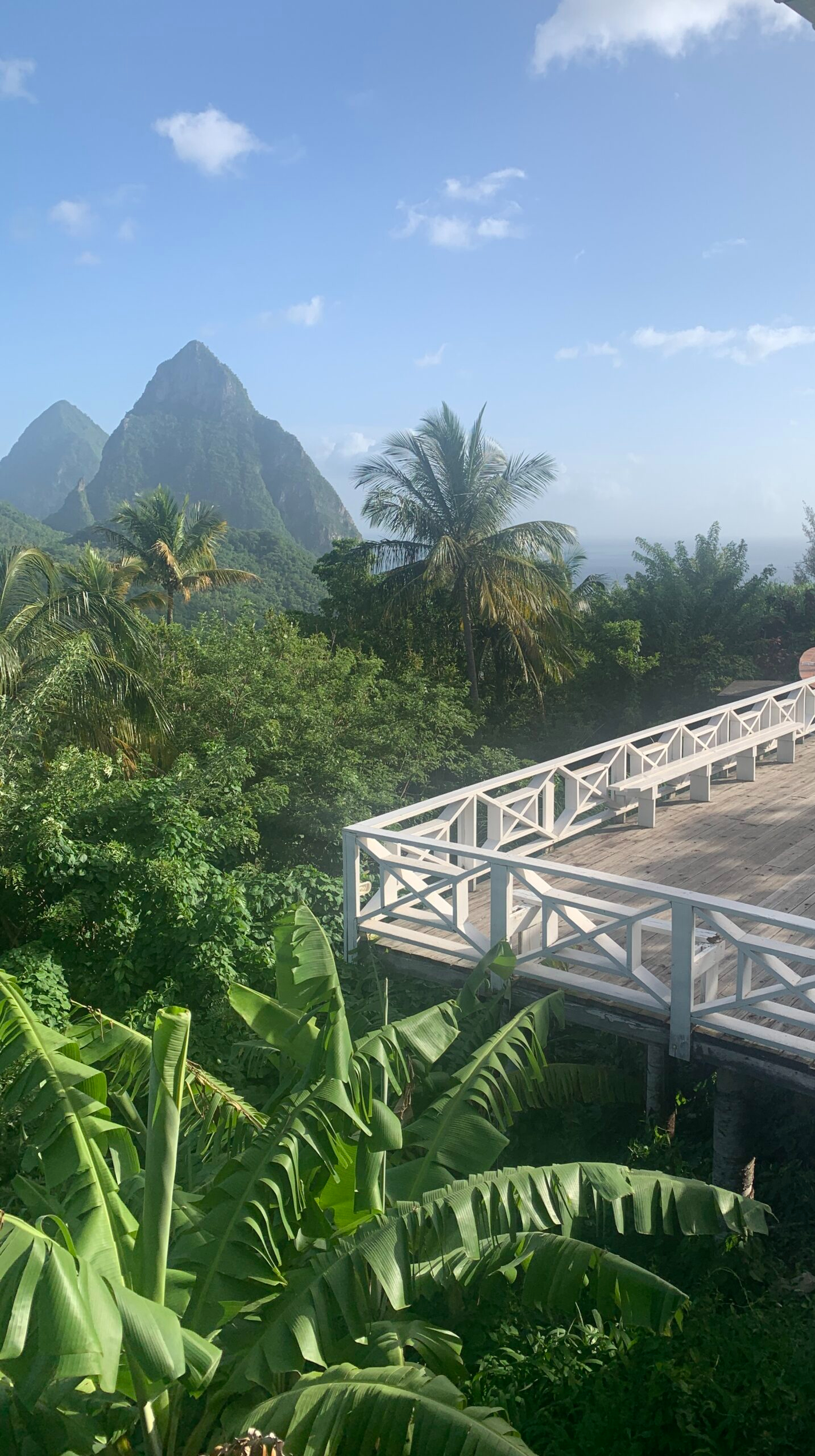 St lucia land for sale in soufriere piton view