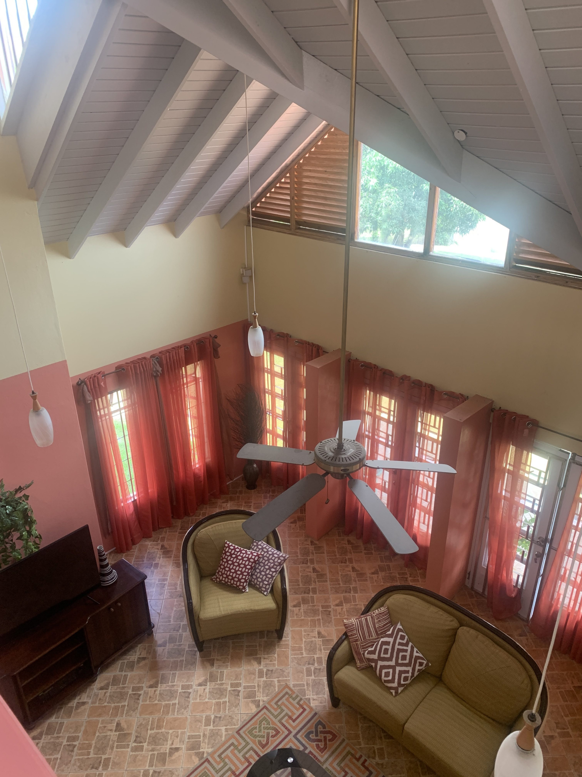 st lucia real estate - Three Bedroom House For sale in Beausejour ceiling fan