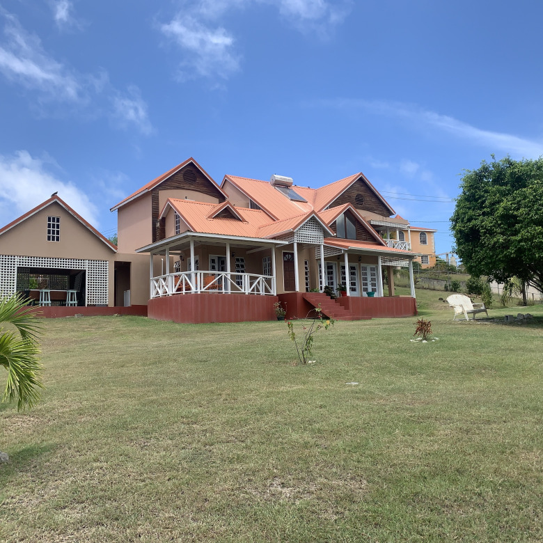 st lucia real estate - Three Bedroom House For sale in Beausejour palm tree