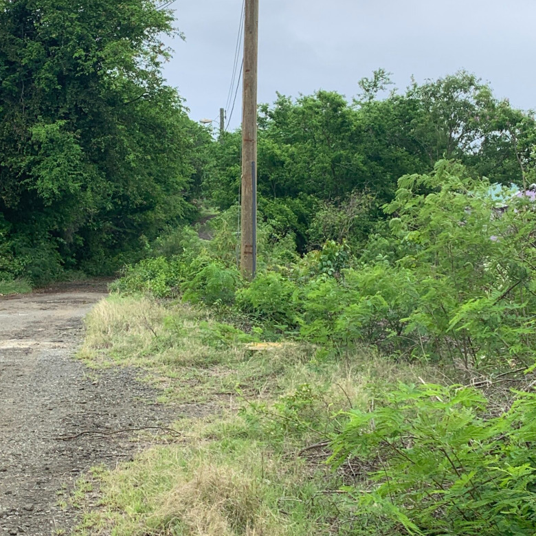 st lucia real estate Lot For Sale In Cap Estate pole