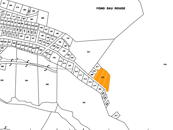 Land For Sale In Massacre anse la raye st lucia