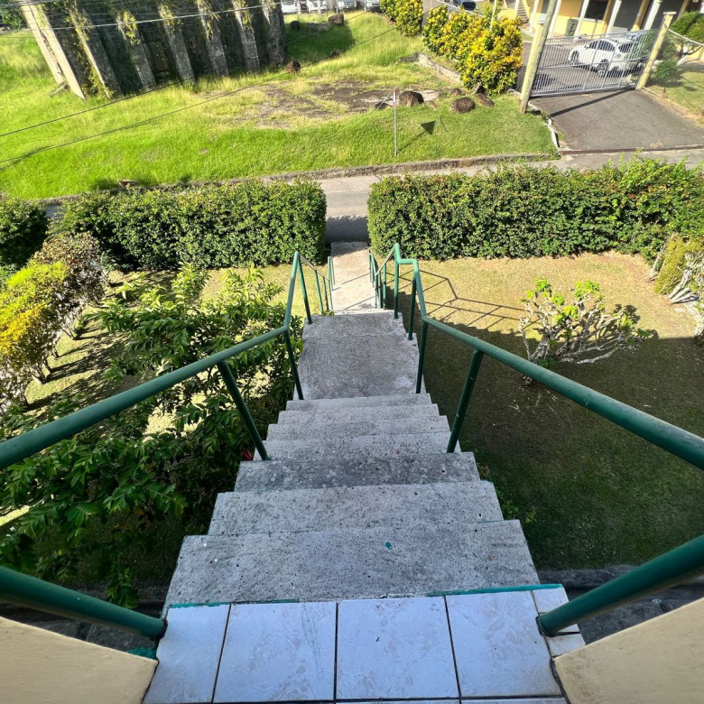 St Lucia Real estate Fixer-Upper Gem At Morne Fortune steps