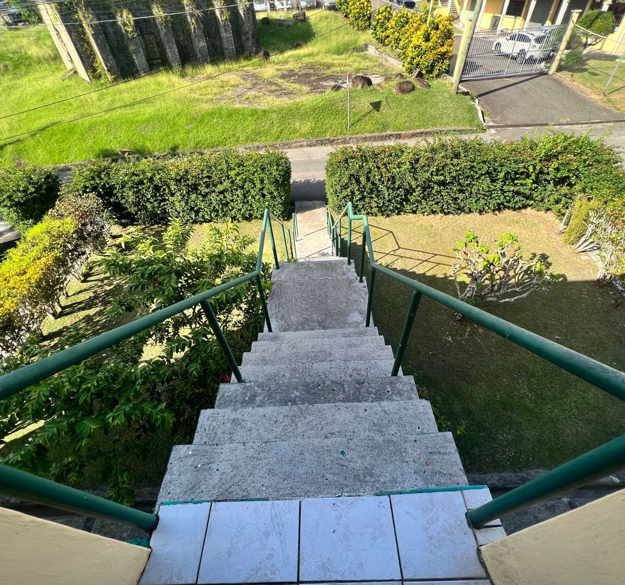 St Lucia Real estate Fixer-Upper Gem At Morne Fortune steps