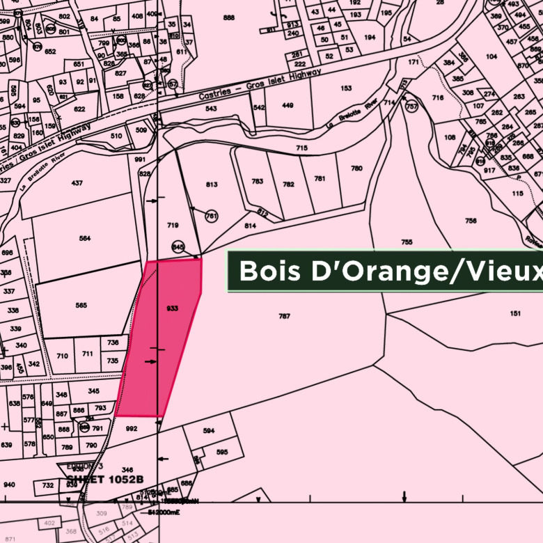 Land For Sale In Bois D’ Orange – 3.6 Acres