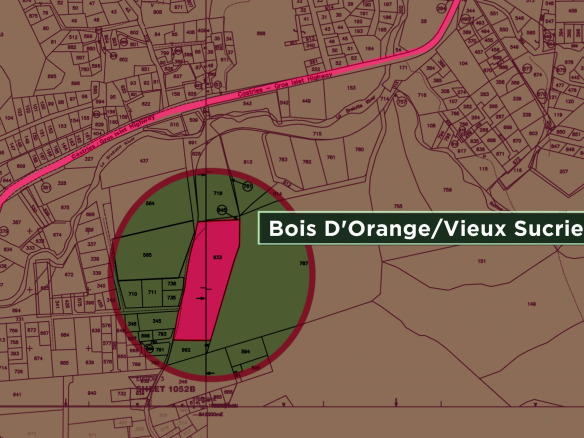 Land For Sale In Bois D' Orange - 3.6 Acres st lucia real estate
