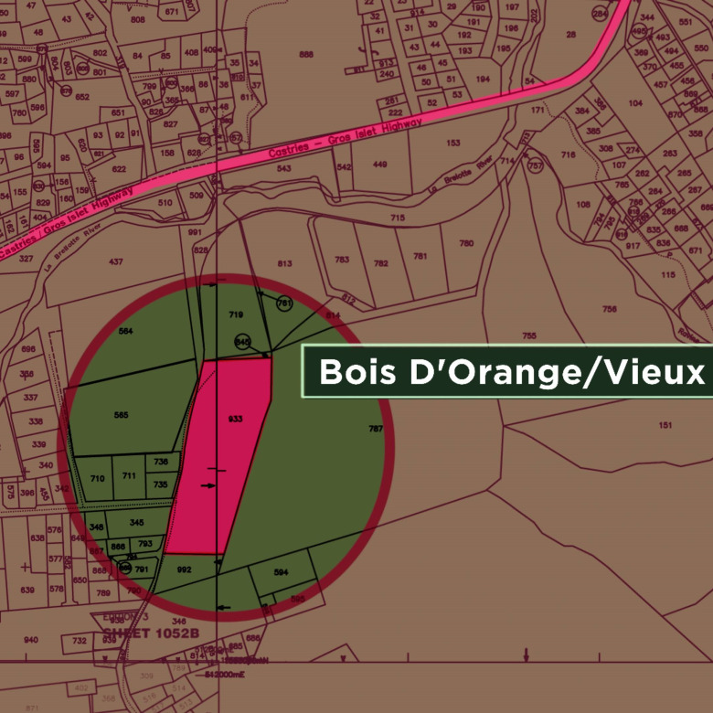 Land For Sale In Bois D’ Orange – 3.6 Acres