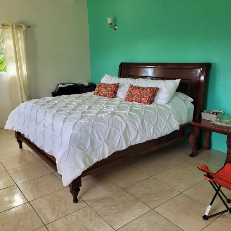 st lucia real estate House For Sale In Grand Riviere Gros Isle bedroom
