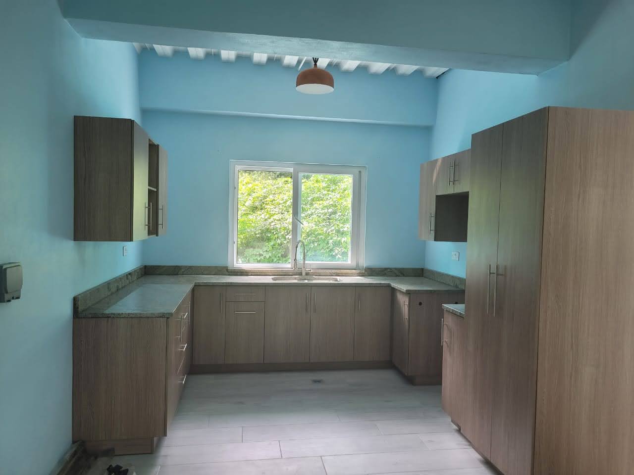 stlucia real estate rentals Unfurnished Apartment For Rent In Monchy kitchen
