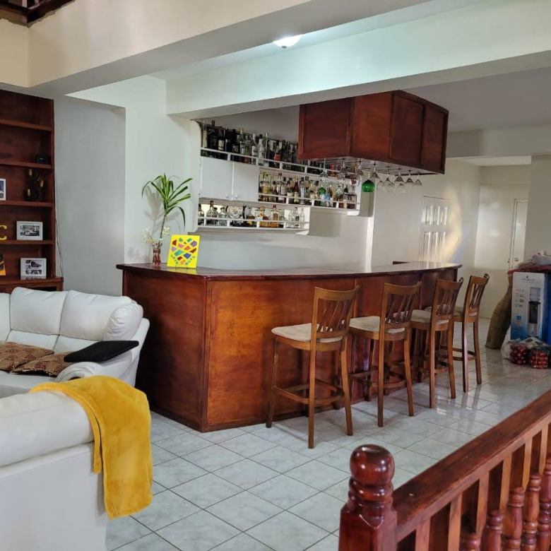 st lucia real estate House For Sale In Grand Riviere Gros Isle bar