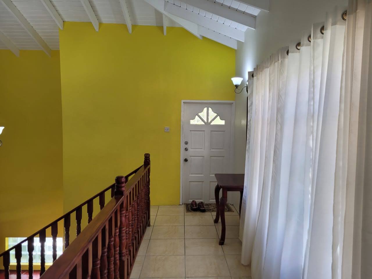 st lucia real estate House For Sale In Grand Riviere Gros Isle upstairs