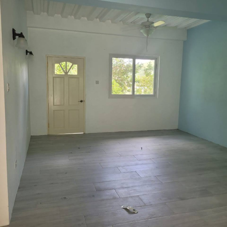 stlucia real estate rentals Unfurnished Apartment For Rent In Monchy living area