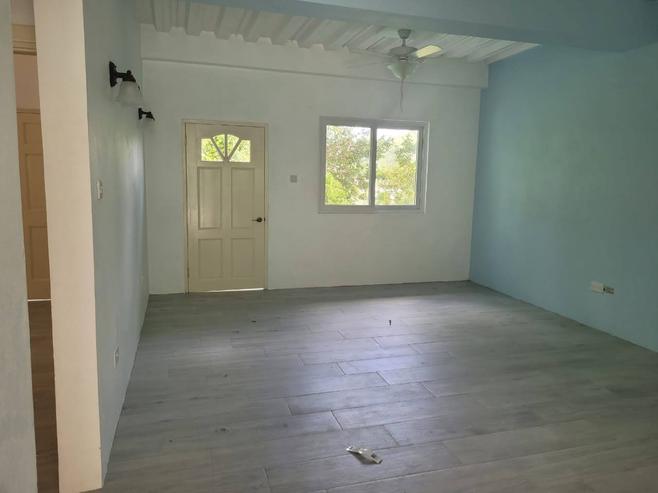 stlucia real estate rentals Unfurnished Apartment For Rent In Monchy living area