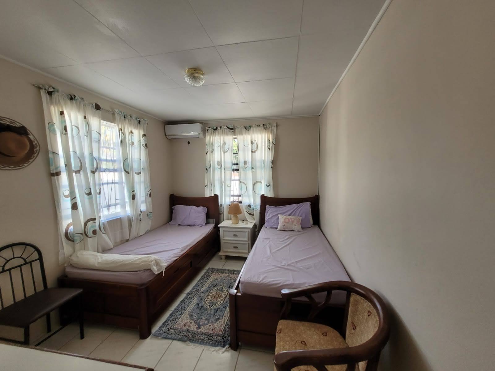 St Lucia real estate rental Fully Furnished 3 Bed House Bonneterre double bed