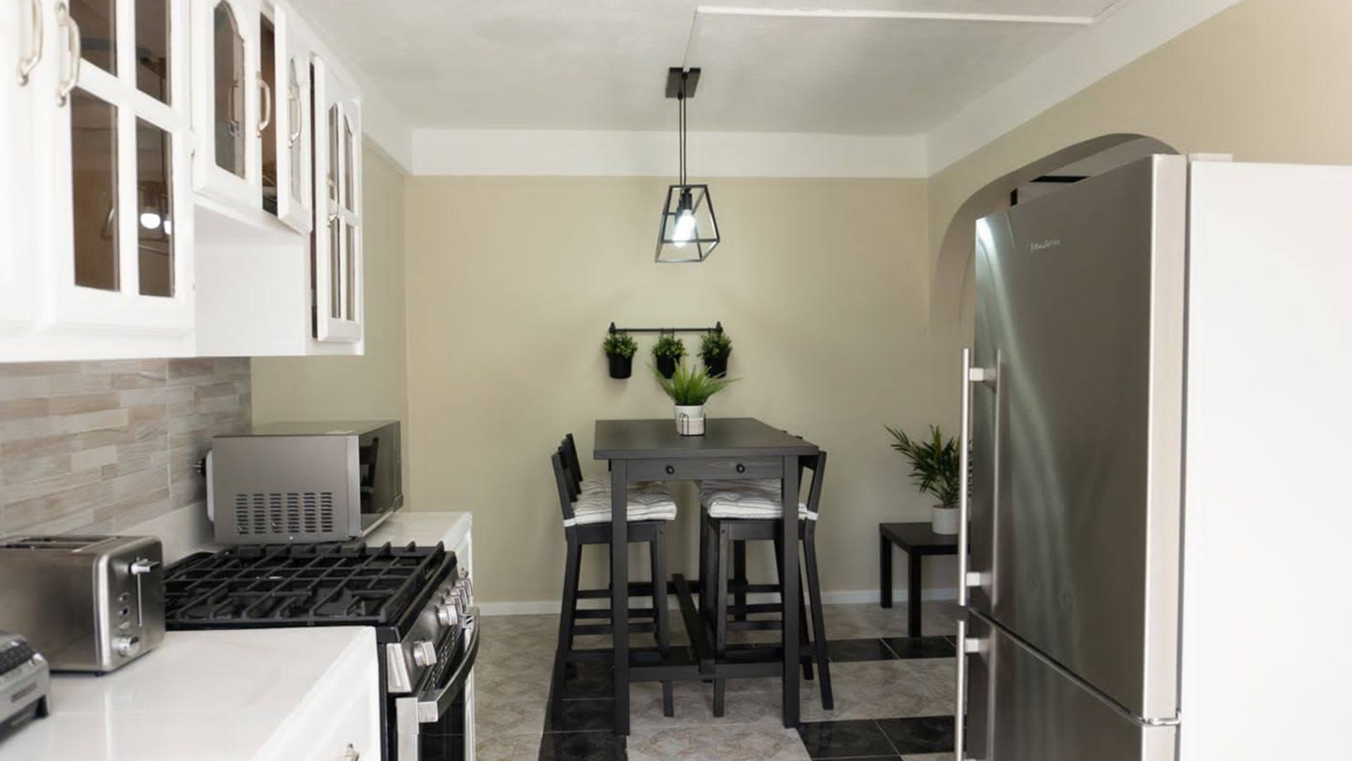 st lucia real estate REDUIT ORCHARD APARTMENT #6 FOR RENT kitchen