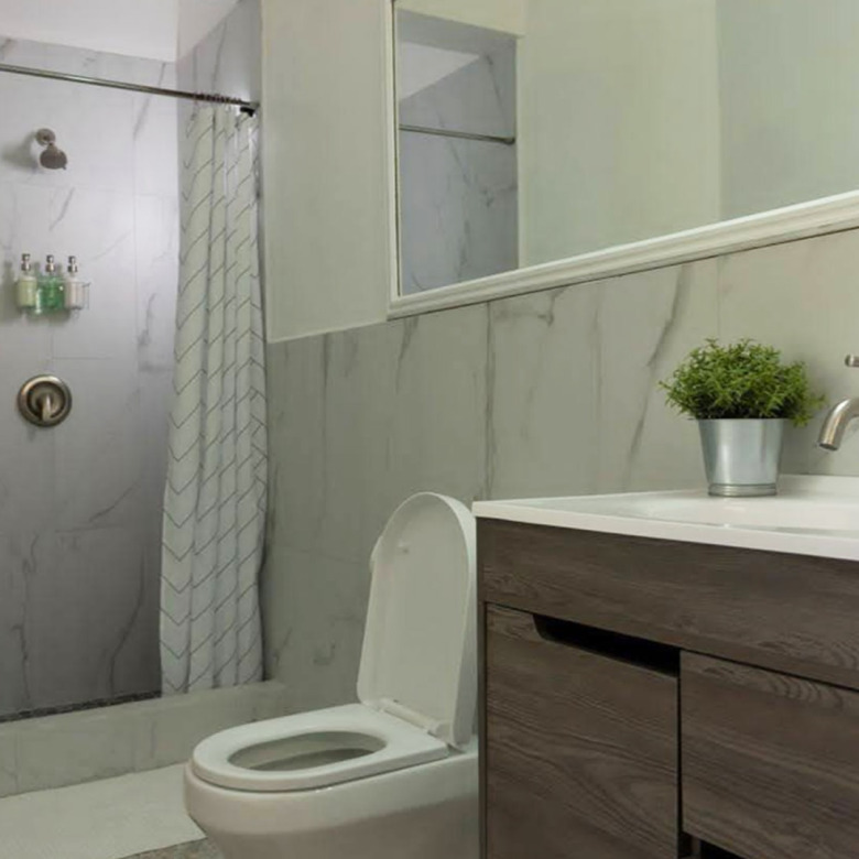 st lucia real estate REDUIT ORCHARD APARTMENT #6 FOR RENT bath