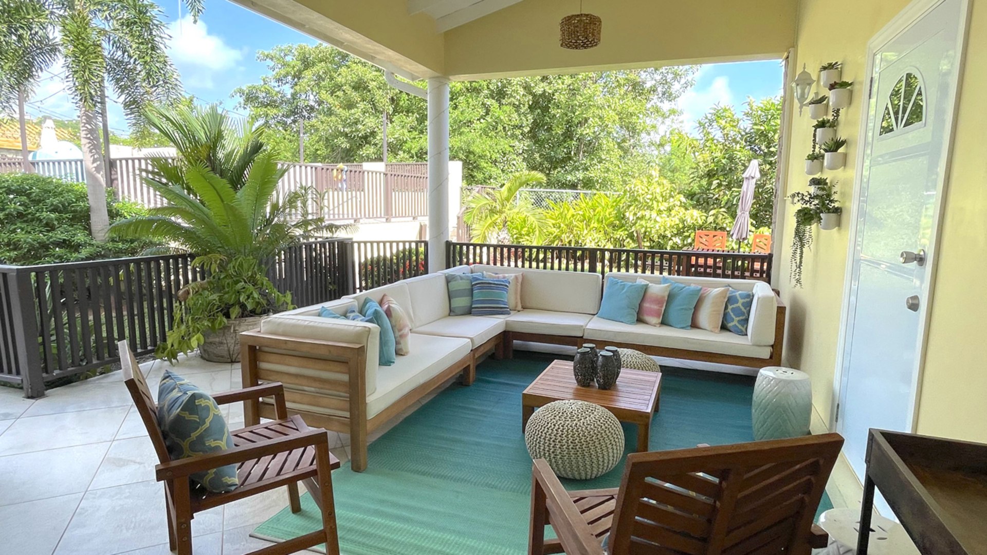 st lucia real estate VILLA ELOISE For Rent balcony