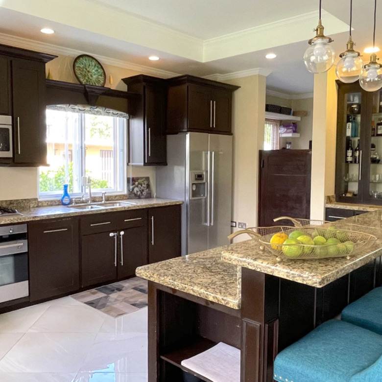 st lucia real estate VILLA ELOISE For R kitchenent