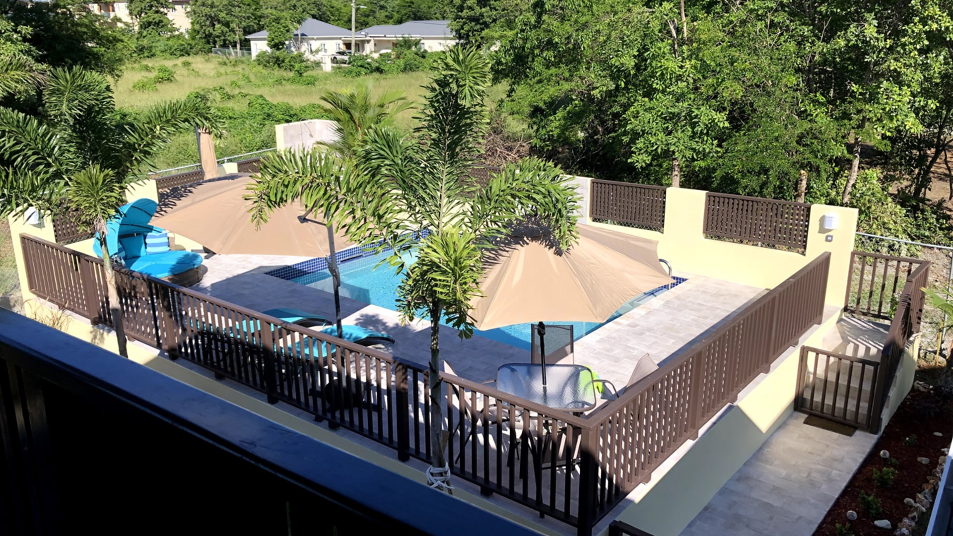 st lucia real estate VILLA ELOISE For Rent pool