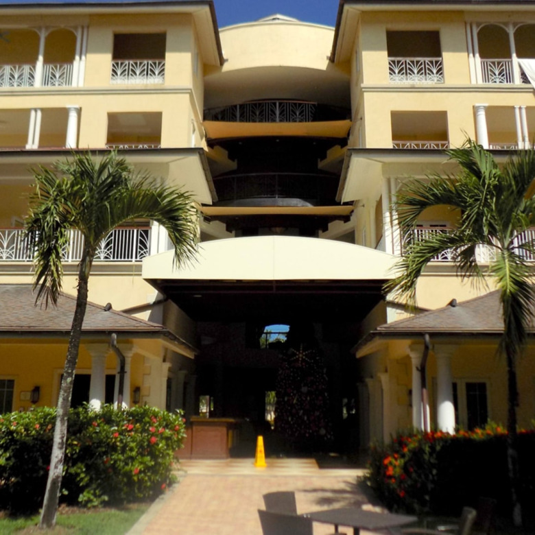 St Lucia real estate LANDINGS UNIT NO 1204 RENTAL for rent entrance