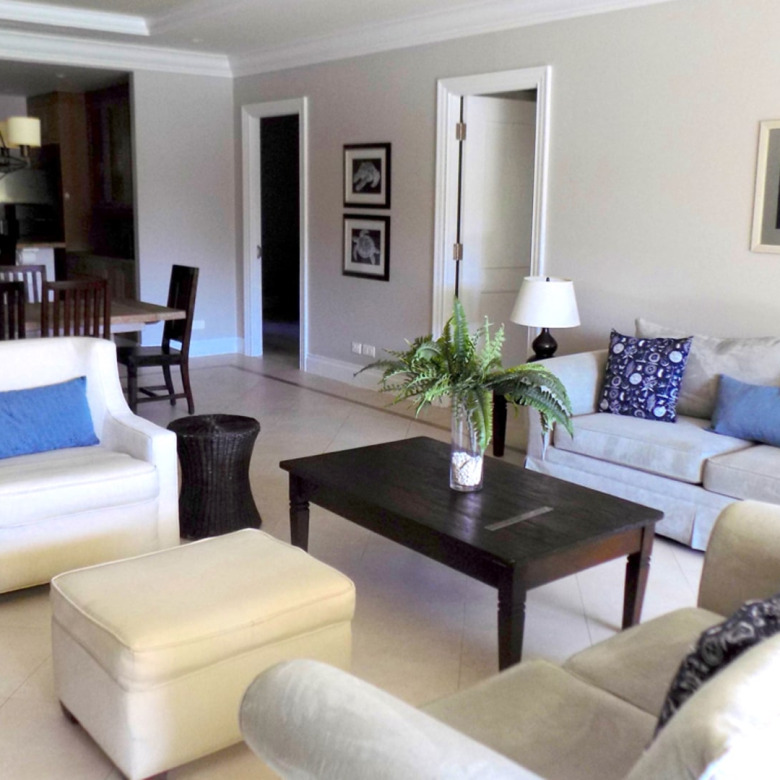 St Lucia real estate LANDINGS UNIT NO 1204 RENTAL for rent living room