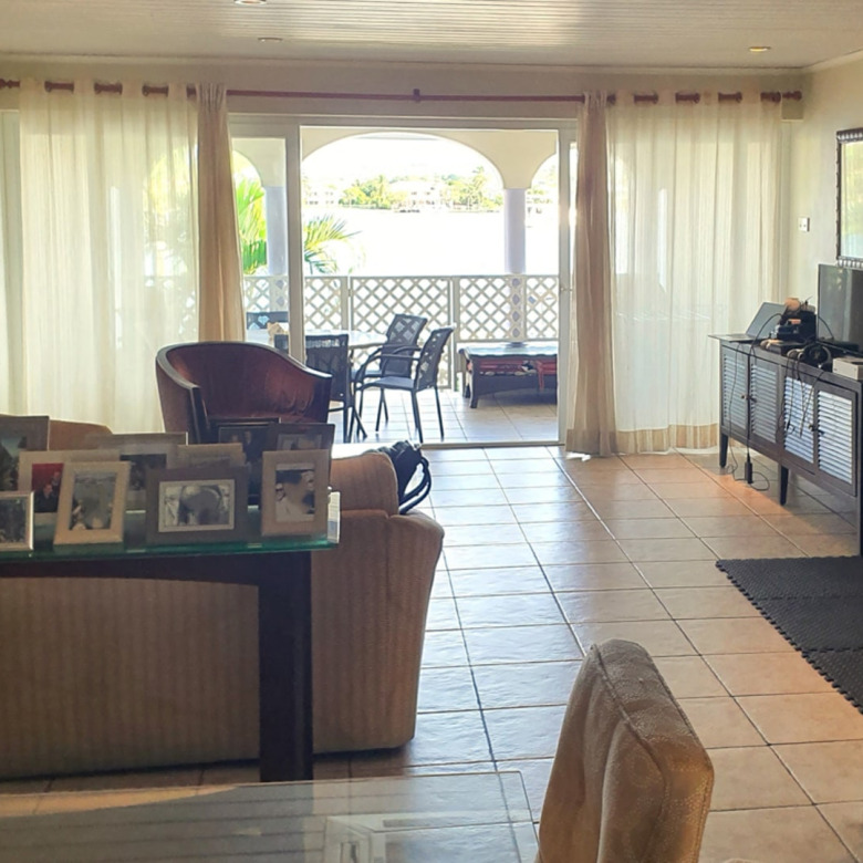 st lucia real estate The Harbour 11 Town House iving room